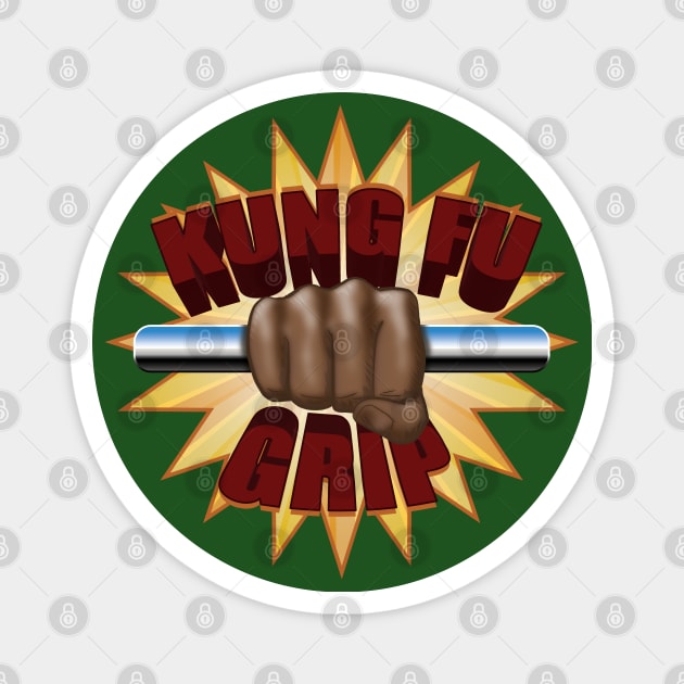 Kung Fu Grip Magnet by Doc Multiverse Designs